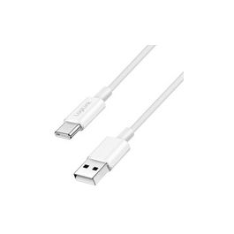 LogiLink Câble USB 2.0, USB-A - USB-C, 1,0 m, blanc