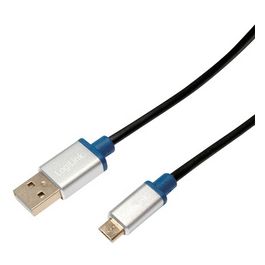 LogiLink Câble de connexion Premium USB 2.0, USB-A - micro