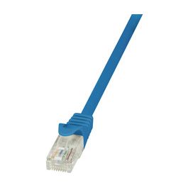 LogiLink Câble patch EconLine, Cat. 6, U/UTP, 2 m, bleu
