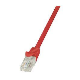LogiLink Câble patch EconLine, Cat. 6, U/UTP, 5 m, rouge