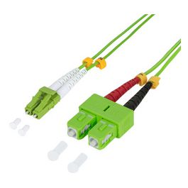 LogiLink Câble patch à fibre optique LC-Duplex - SC-Duplex,