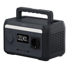 LogiLink Chargeur mobile/Powerstation, 300 watts, noir