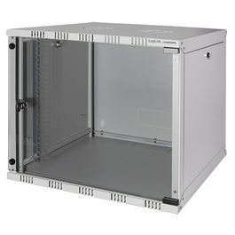 LogiLink Coffret mural 19", démonté, 6 U, gris clair