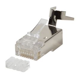 LogiLink Connecteur RJ45 mâle, Cat. 6A/Cat. 8.1A, blindé