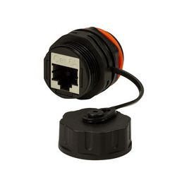 LogiLink Connecteur à vis Cat.6A pour l'industrie, 2x RJ45