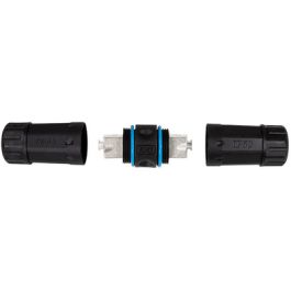 LogiLink Connecteur de câble extérieur, cat.6A/7/7A/8, noir