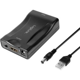 LogiLink Convertisseur vidéo Scart - HDMI, noir
