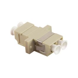 LogiLink Coupleur fibre optique, 2x LC-Duplex, beige