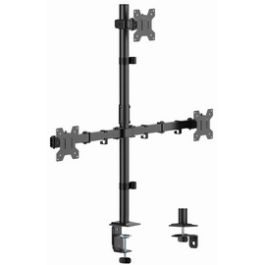 LogiLink Support triple écran, longueur bras 376 mm, noir