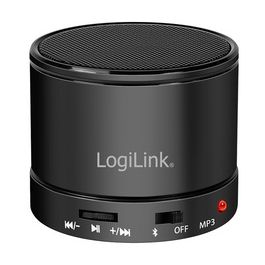 LogiLink Haut-parleur BT 5.3 avec lecteur MP3 & radio FM