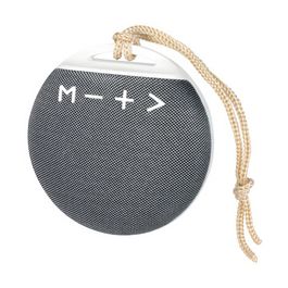 LogiLink Haut-parleur bluetooth V4.2, dragonne, blanc/gris