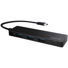 LogiLink Hub USB 3.0 plat avec connecteur USB-C 3.1 Gen1