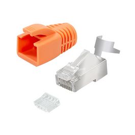 LogiLink Jeu de connecteurs modulaires RJ45, cat. 6A & 7