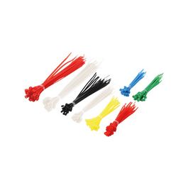 LogiLink Kit d'attache-câbles, assortis, nylon, contenu: 200