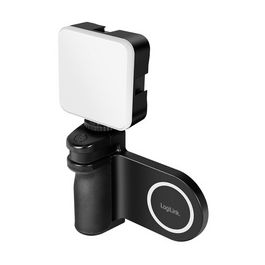 LogiLink Poignée magnétique pour smartphone avec lampe LED