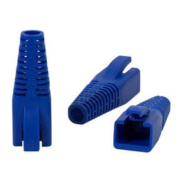 LogiLink Manchon de protection anti-pli pour RJ45, bleu