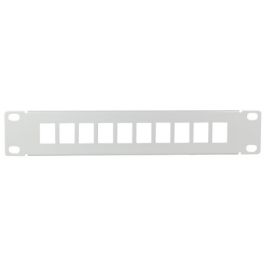 LogiLink Panneau de brassage keystone 10", gris clair