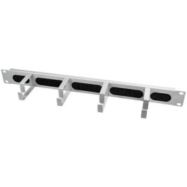 LogiLink Panneau guide-câble 19", 1 U, 4 étriers guide-câble