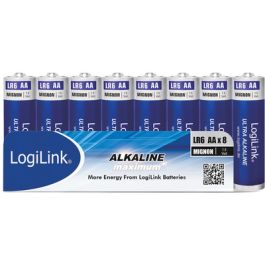 LogiLink Pile alcaline "Ultra Power", Mignon (AA/LR6)