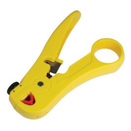 LogiLink Pince à dénuder avec coupe-câble, en ABS, jaune