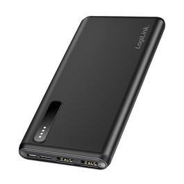 LogiLink Powerbank, 8.000 mAh, 2 USB-A, noir