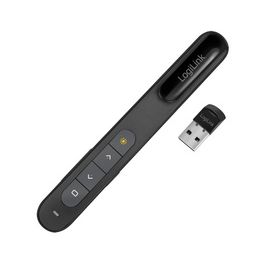 LogiLink Présentateur sans fil 2,4 GHz, sans câble, noir