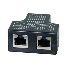 LogiLink RJ45 Anschlussdoppler, 2x 10/100 BaseT