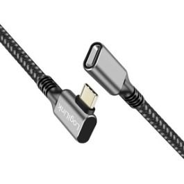 LogiLink Rallonge USB 3.2 Gen1, boîtier alu, 2 m, noir/gris