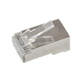 LogiLink Set de connecteurs RJ45, cat.6, blindés