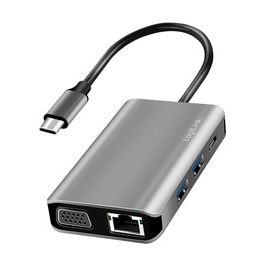 LogiLink Station d'accueil USB 3.2 (Gen 1), USB-C, 7 ports