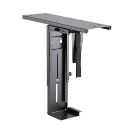 LogiLink Support CPU, métal, pivotant & coulissant, noir