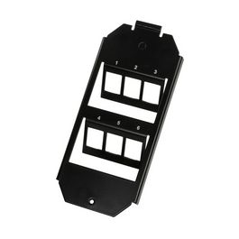 LogiLink Support triple dans le sol pour 6 embases Keystone