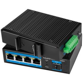 LogiLink Switch industriel Gigabit Ethernet, 4 ports
