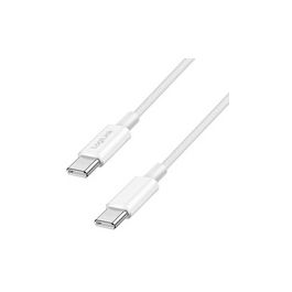 LogiLink Câble USB 2.0, USB-C - USB-C, 1,5 m, blanc