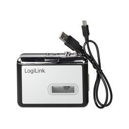 LogiLink Walkman, avec fonction convertisseur, noir/argent
