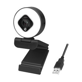LogiLink Webcam USB Full HD à deux micros, noir