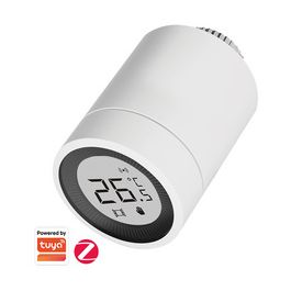 LogiLink Wi-Fi Smart Zigbee Thermostat-Heizkörperventil,weiß