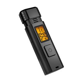 LogiLink Éthylotest, avec écran LCD, noir