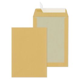 MAILmedia Pochette d'expédition B4 avec dos carton, marron