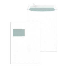 MAILmedia Versandtasche Offset weiß, C4, mit Fenster