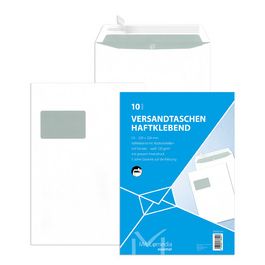 MAILmedia Versandtasche Offset weiß, C5, mit Fenster