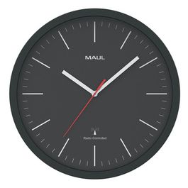 MAUL Horloge murale MAULjumb, diamètre: 305 mm, noir