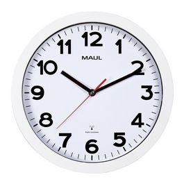 MAUL Horloge murale/radio pilotée MAULstep, diamètre: 300mm