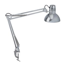 MAUL Lampe de bureau MAULstudy chrome, sans ampoule