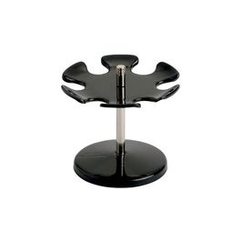 MAUL Porte-timbres rond, 18 tampons, 2 étages, noir