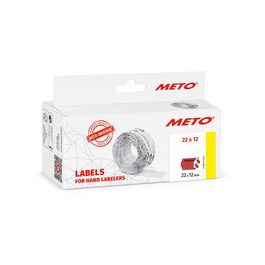 METO Vordruck-Etiketten für Preisauszeichner, 22 x 12 mm