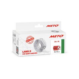 METO Vordruck-Etiketten für Preisauszeichner, 26 x 16 mm
