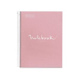 MIQUELRIUS Cahier à spirale "Notebook EMOTIONS", A4, rose