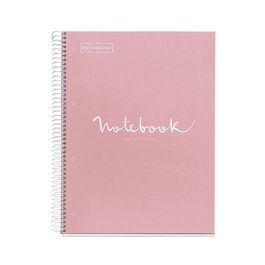 MIQUELRIUS Cahier à spirale "Notebook EMOTIONS", A4, rose