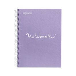 MIQUELRIUS Cahier à spirale "Notebook EMOTIONS", A5, lavande